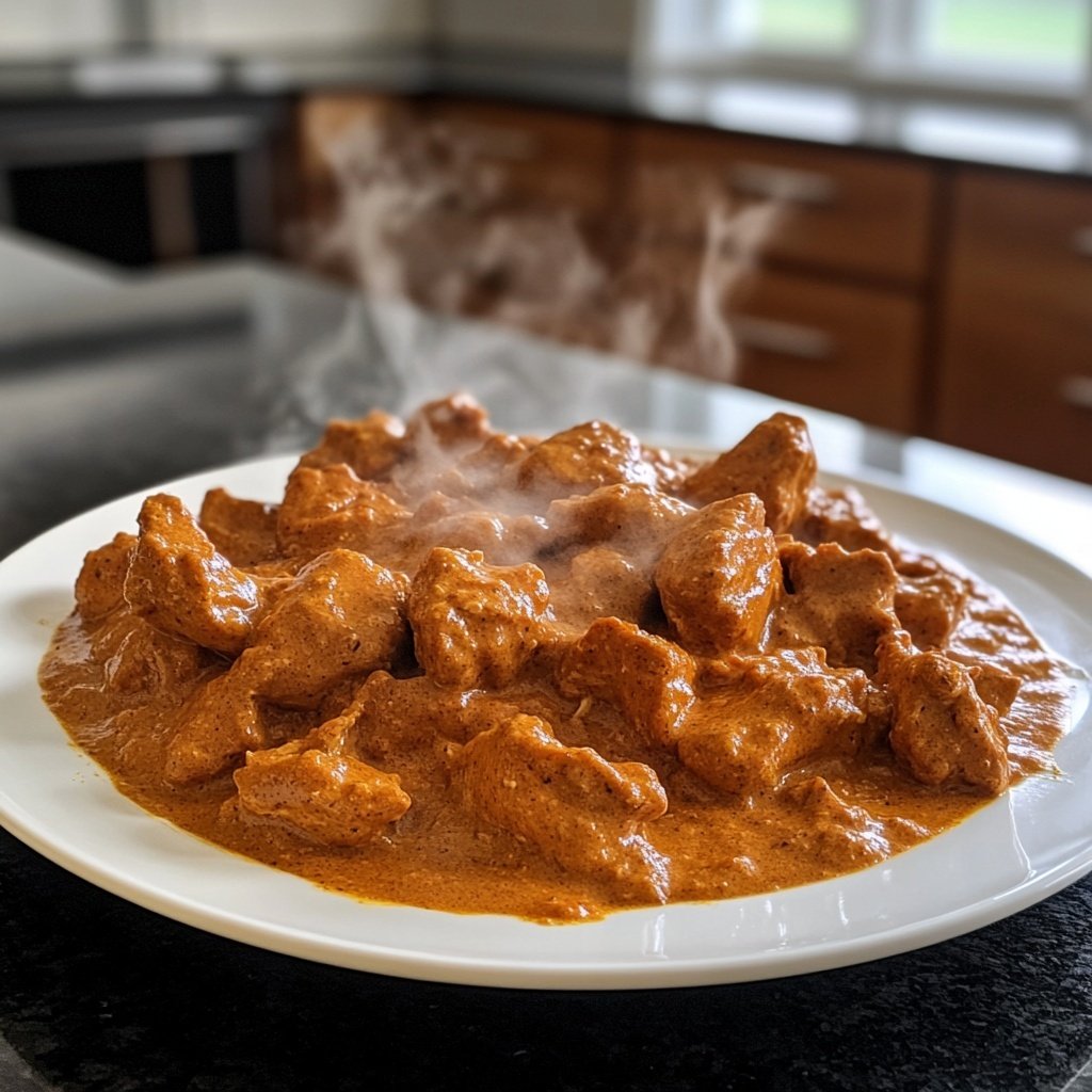 Creamy Slow Cooker Chicken Tikka Masala