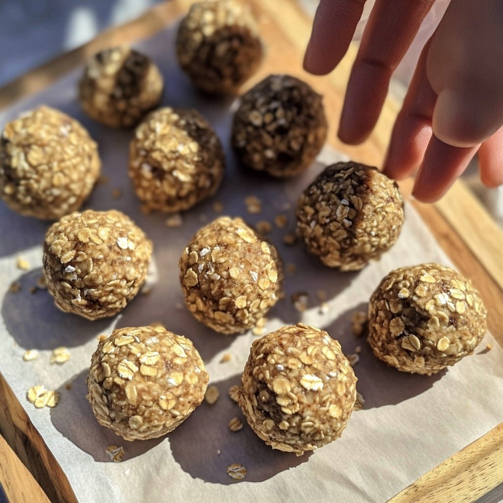 Protein Balls with Dates and Oats