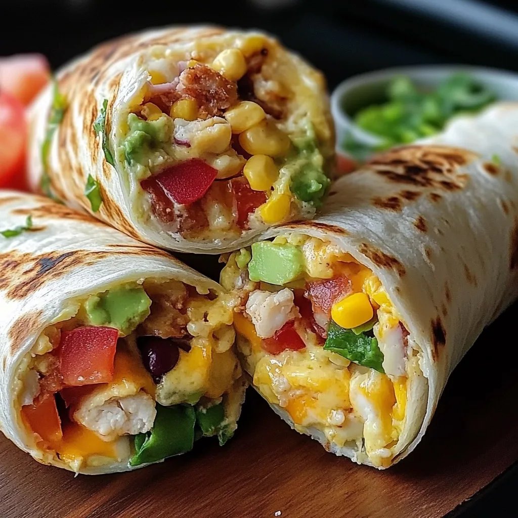 Breakfast Burrito Wraps