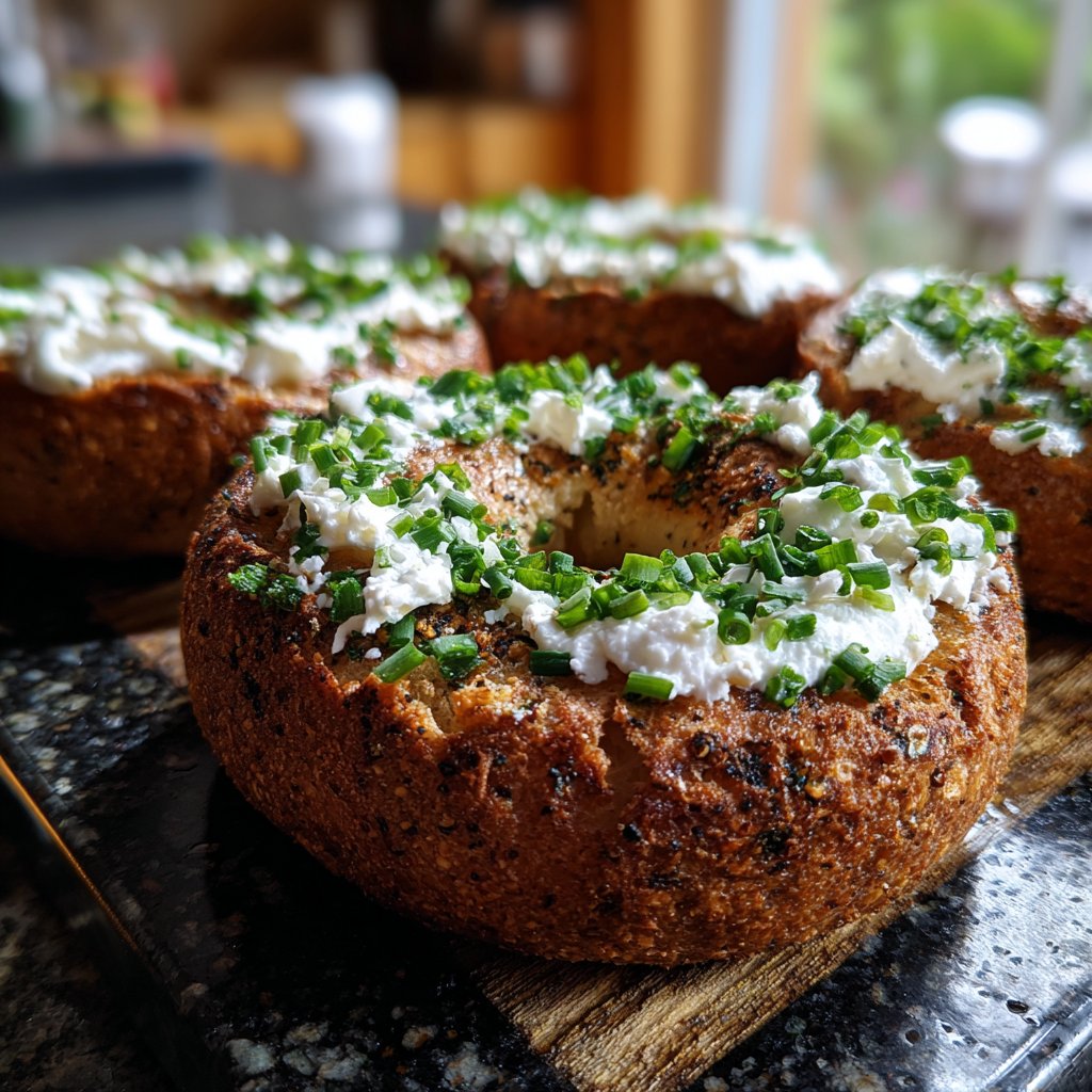 High Protein Bagels With Greek Yogurt