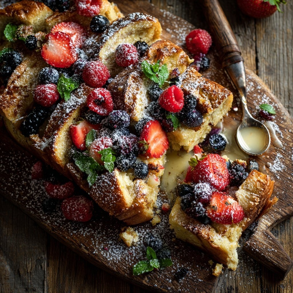 Spring Brunch French Toast Bake