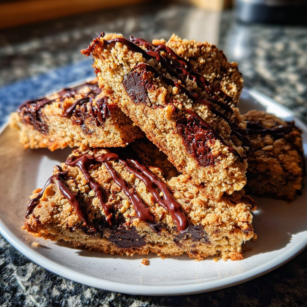 Cottage Cheese Brownies with Hazelnuts