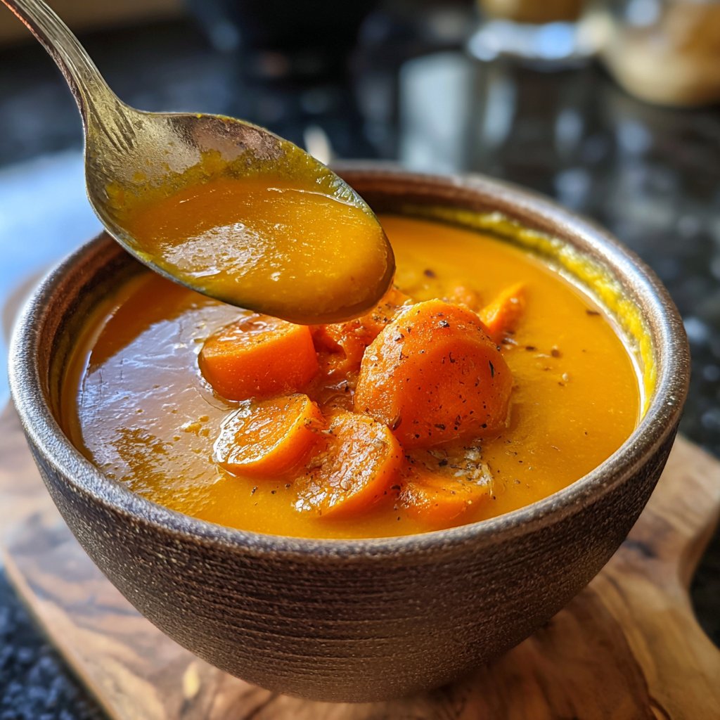 Creamy Carrot Ginger Soup
